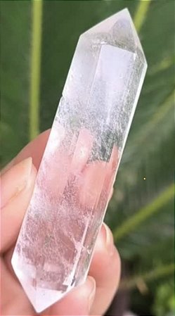 Cristal Biterminado Transparente Natural