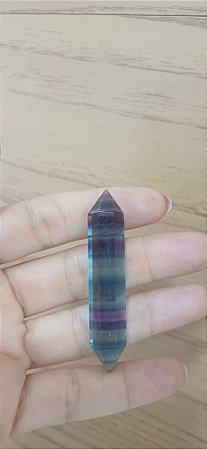 Biterminado de Fluorita Polida