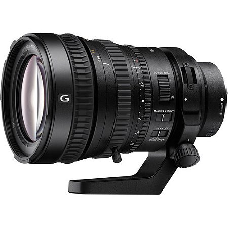Lente Sony FE PZ 28-135mm f/4 G OSS Full-Frame com Zoom Motorizado