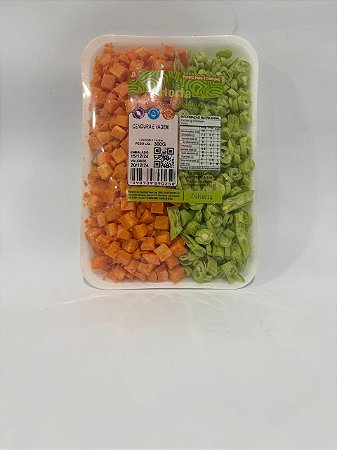 Cenoura e Vagem Picados 300G