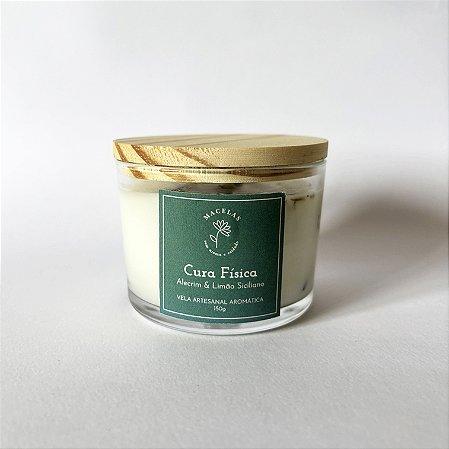Vela Aromática CURA.Física