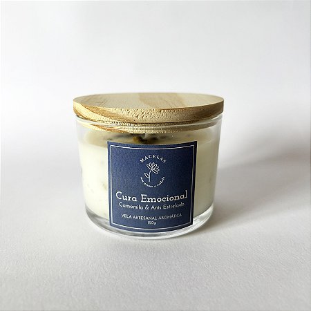 Vela Aromática CURA.Emocional