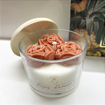 Vela Aromática Roses d’amour - Ed. Limitada Dia das Mães
