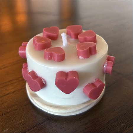 Vela Aromática Valentines - Ed. Limitada Dia dos Namorados (desmoldada)