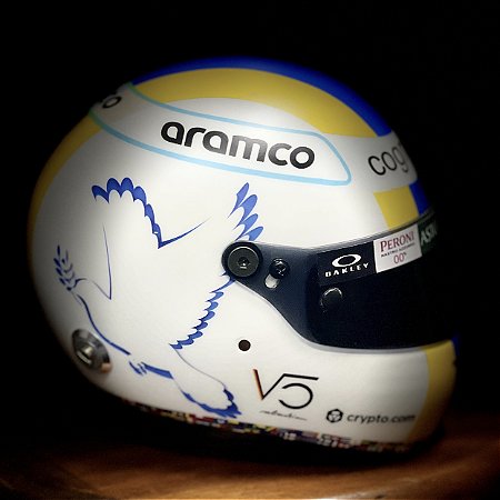 Mini Capacete Sebastian Vettel