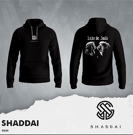 Blusa de Moletom Tradicional – " LEÃO DE JUDÁ SHADDAI"