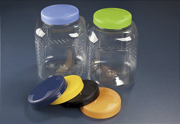 Pote Multiuso com Tampa 3800ml G1437 kit com 2un