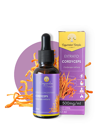 Extrato natural de Cordyceps (Cordyceps militaris)