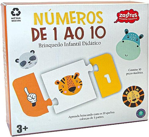 Números 1 ao 10