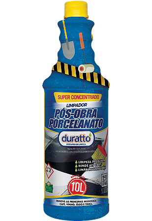 LIMPADOR PORCELANTO PÓS-OBRA DURATTO - Super Concentrado