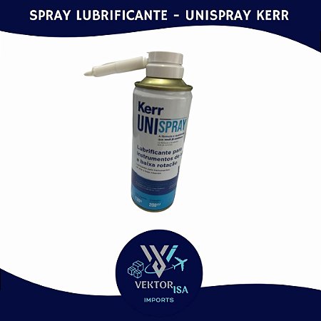 LUBRIFICANTE KAVO/KERR UNISPRAY - para instrumentos de alta e baixa rotação