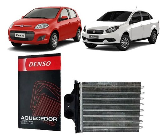 Radiador Ar Quente Grand Siena Novo Palio 2013 Em Diante