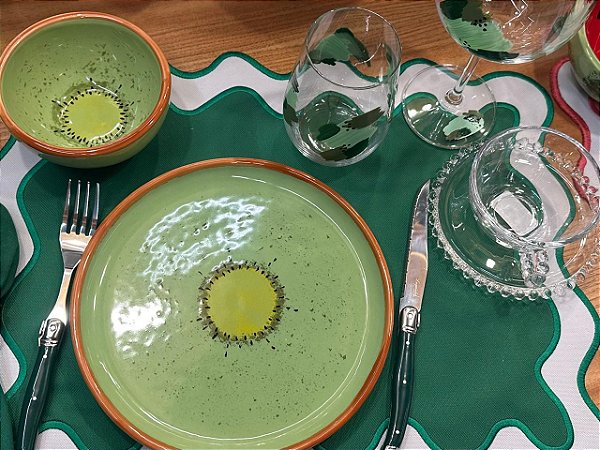 Prato Liso Pequeno Kiwi