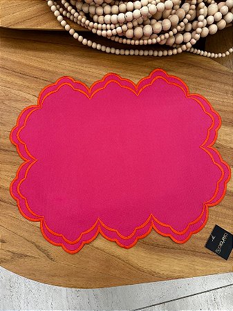 Americano Pink Bordado Laranja