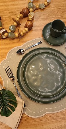 Prato Sobremesa Bio Leaf