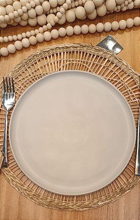 Prato Raso Bio Stoneware Vit Ø27,5cm