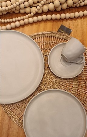 Xícaras De Chá Orgânico 120ml com  Pires Bio Vit