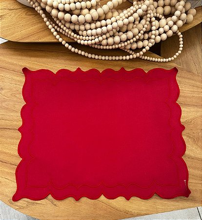 Americano Retangular Vermelho