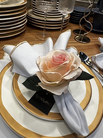 Porta Guardanapo Rosa Rosada