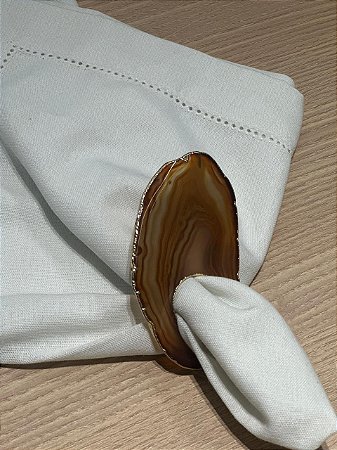 Porta Guardanapo Agata natural