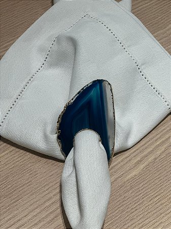 Porta Guardanapo Agata azul