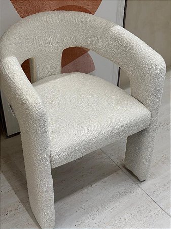 Cadeira Nala Boucle Off white