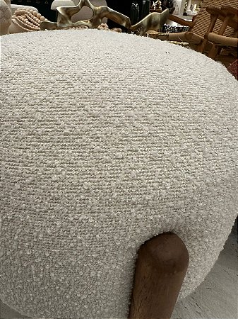 Puff Casulo Boucle Off White