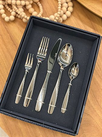 Faqueiro Cannes Inox 30 Peças