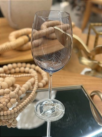 Taça Vinho Cristal Ecológico Banquet Azul
