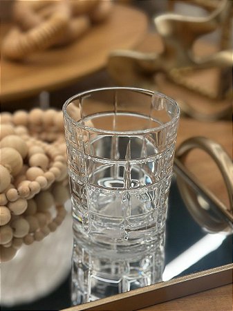 Copo Baixo Cristal de Chumbo Timesquare