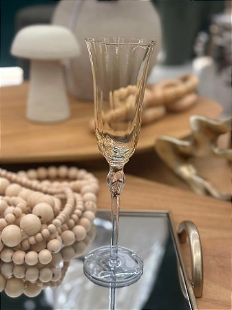 Taça de Vidro Amarelo e Cinza 180ml