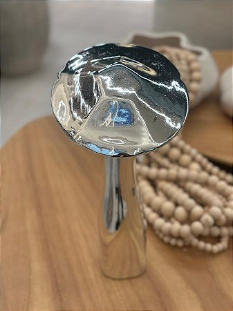 Escultura Ceramica Cogumelo 1