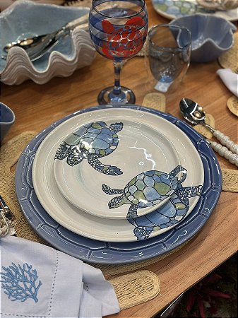 Prato Sobremesa Turtle