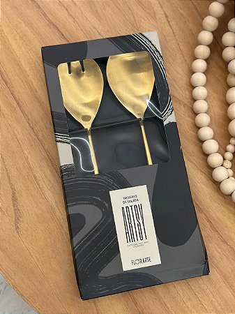 Talheres Salada Aço Inox C/2 Peças