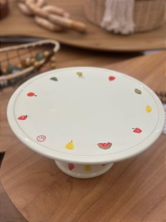 Boleira G c/ Pé Cone Frutas