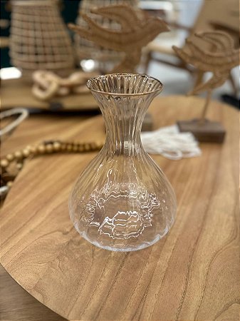 Decanter Cristal Ecológico Ouro Optic 1,5L