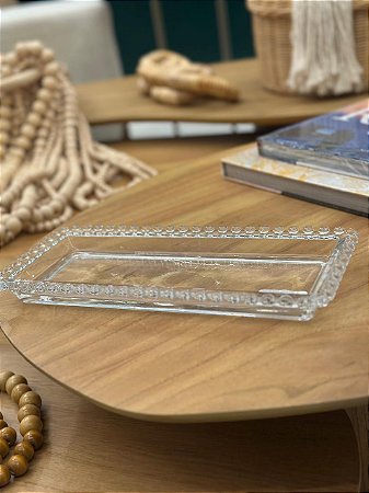 Travessa Cristal Coração 30x13