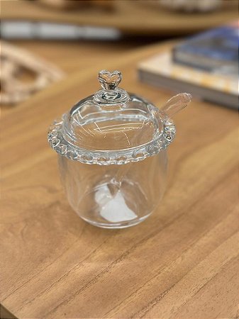 Açucareiro Cristal Coração