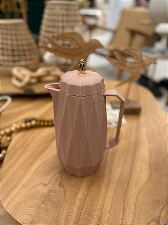 Garrafa Térmica Diamond Rosa 1L