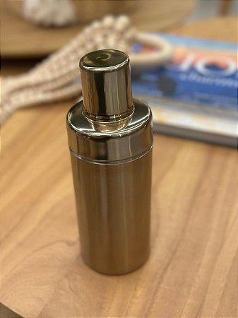Coqueteleira Inox Dourada Old