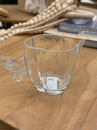 Leiteira Vidro Butterfly 230ml