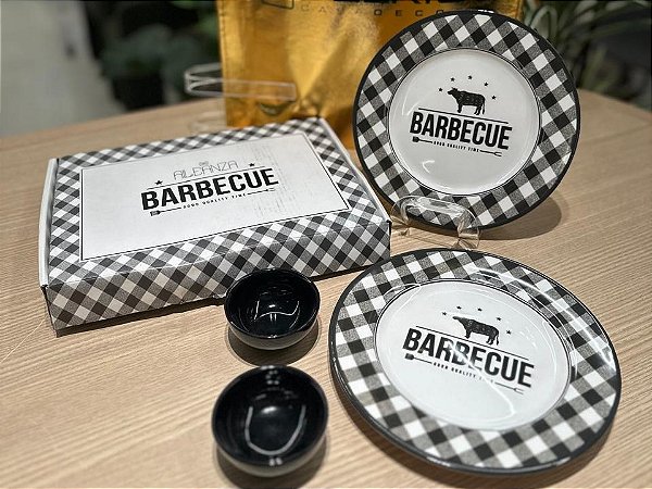 Kit Presente 4 Peças Barbecue