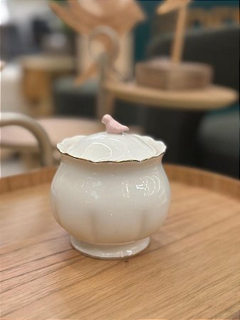 Açucareiro Porcelana Birds 300ml