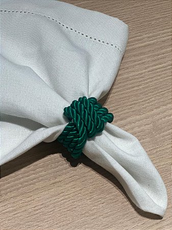 Porta Guardanapo Corda Verde Bandeira