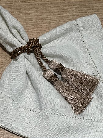 Porta Guardanapo Nó 2 Tesseis  - Mostarda