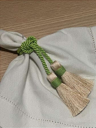 Porta Guardanapo Nó 2 Tesseis - Verde Lima