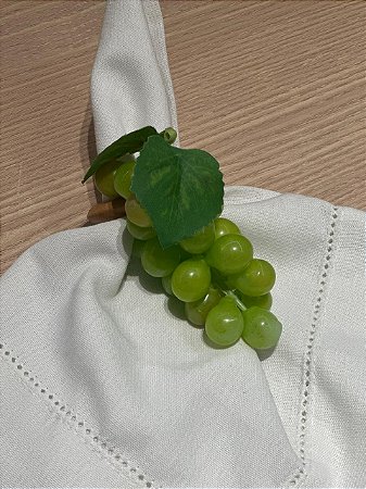 Porta Guardanapo Uva Verde