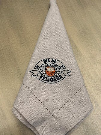 Guardanapo Bordado Feijoada