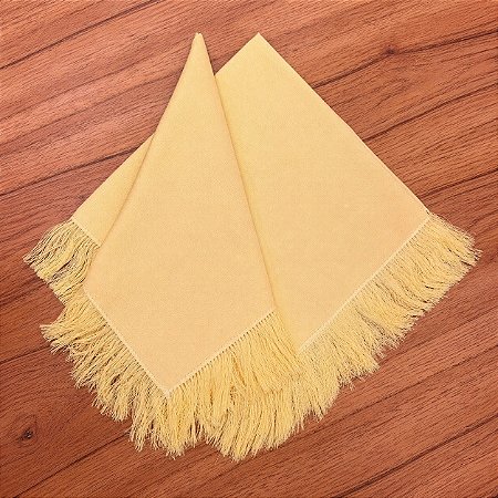 Guardanapo Franjinha Amarelo