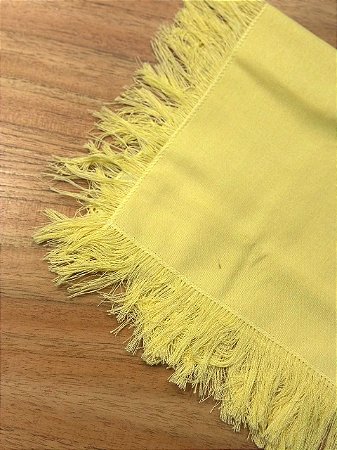 Guardanapo Franjinha Amarelo